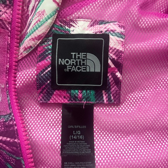 Northface girls raincoat size large 14/16 - Picture 4 of 4